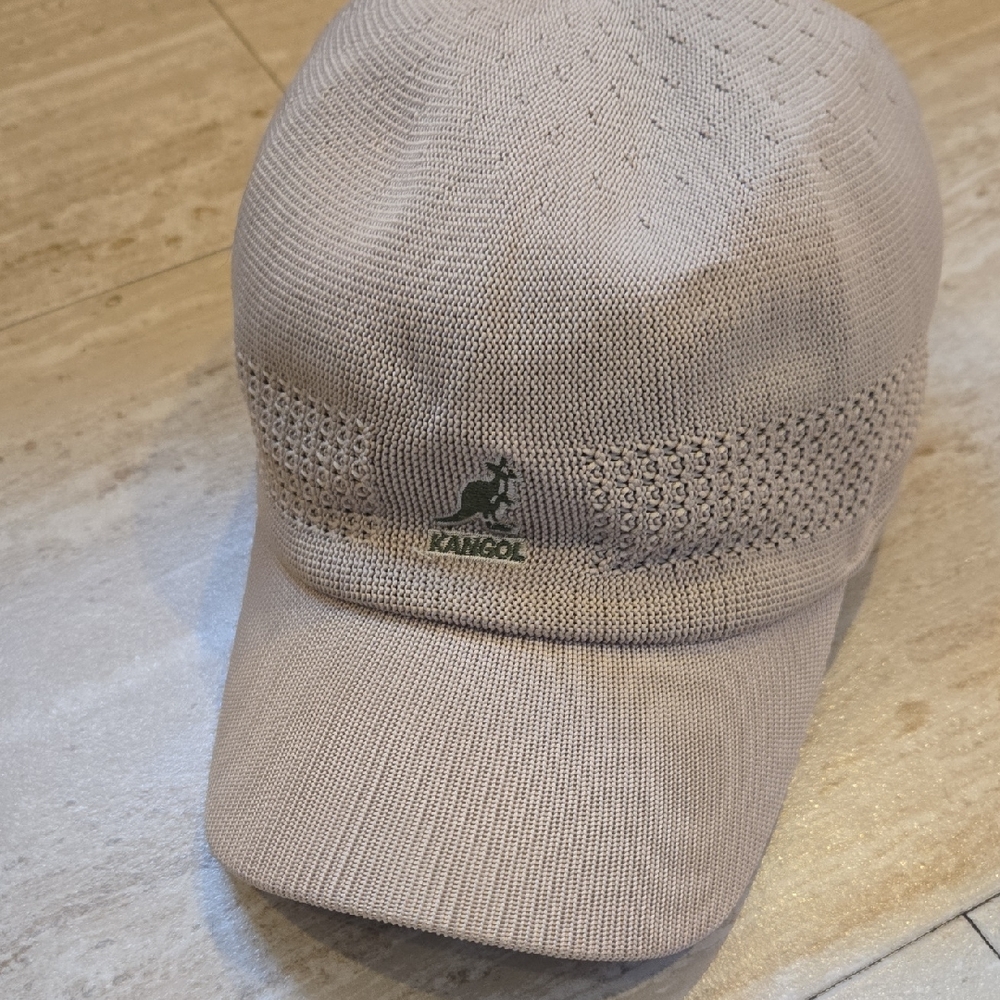 Kangol Tropic Ventair Tan Unisex Fitted Baseball Cap
